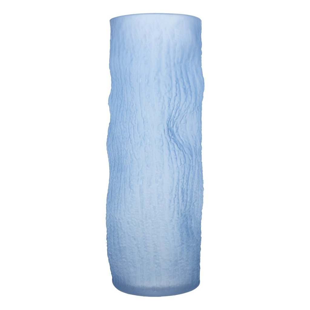Glass Vase Blue Large E701